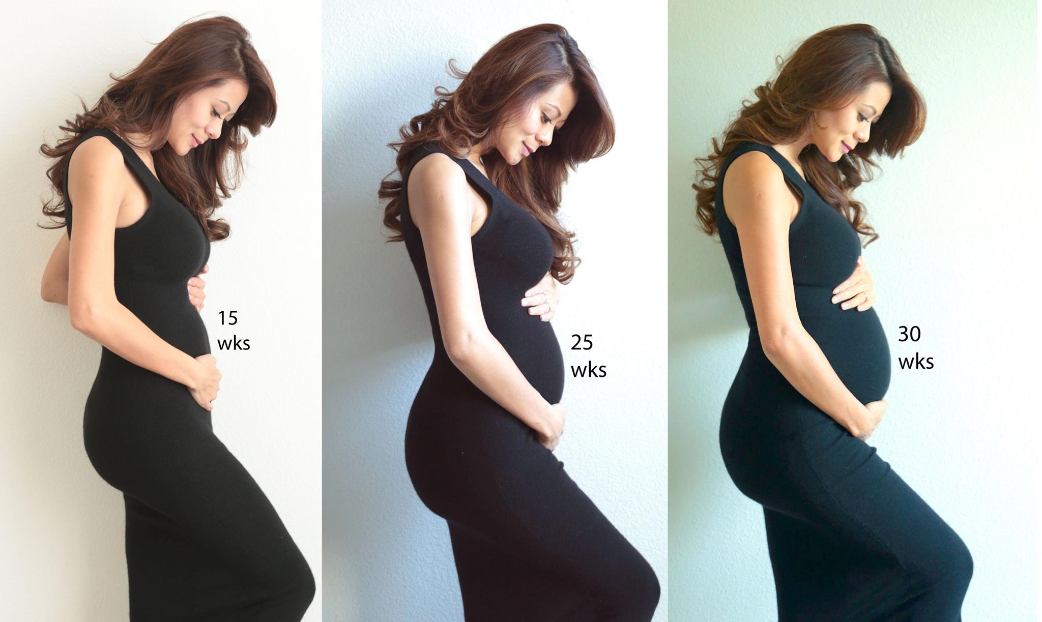 на каком сроке при беременности начинают набухать груди фото 101